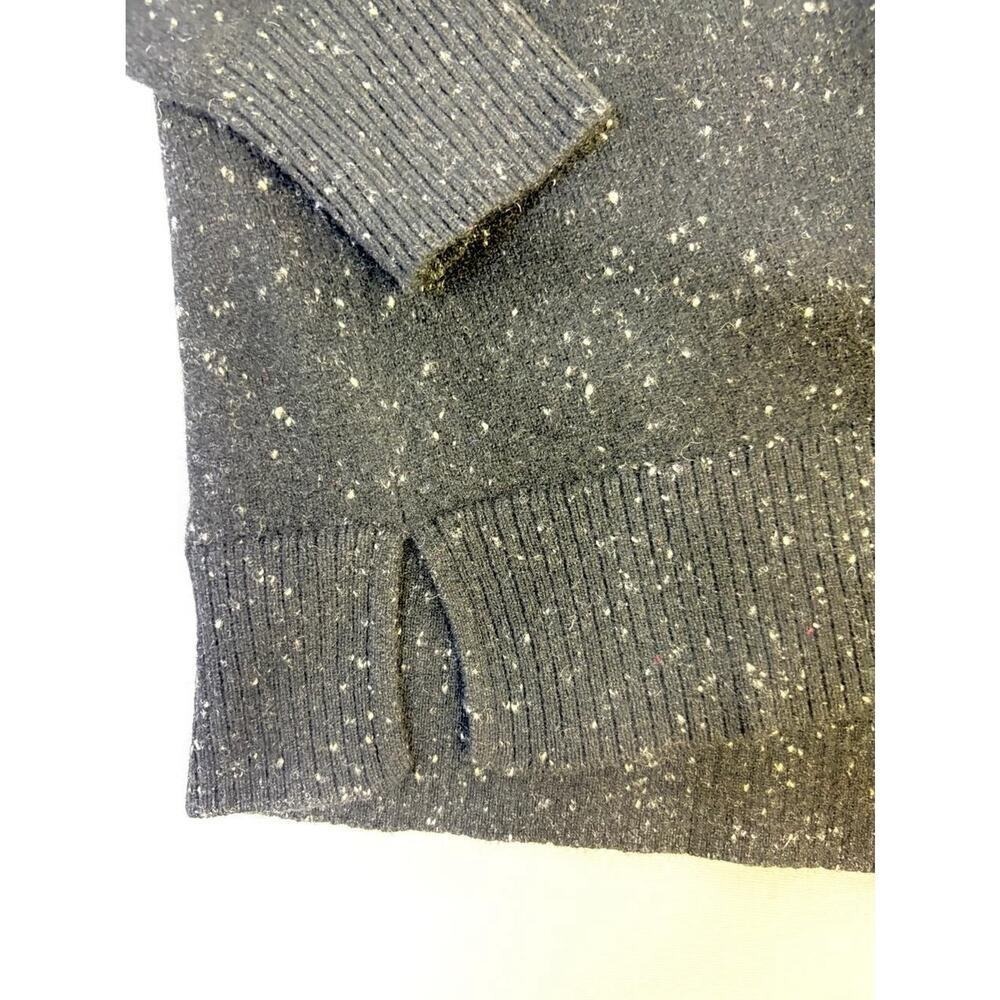 Bella Dahl Black Cashmere Speckled Turtleneck Sweater Size Women's XS - Picture 7 of 14